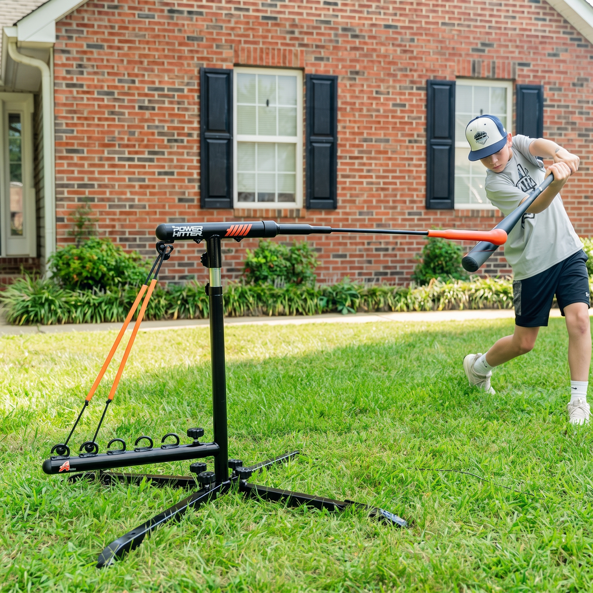 Self-Resetting Batting Tee